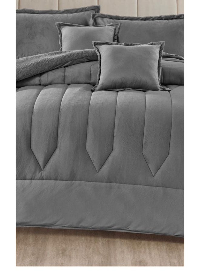 مارك مفرش نفرين ذو طابع وجهين فخم ملكي من خامه المايكروفايبر - Image 3