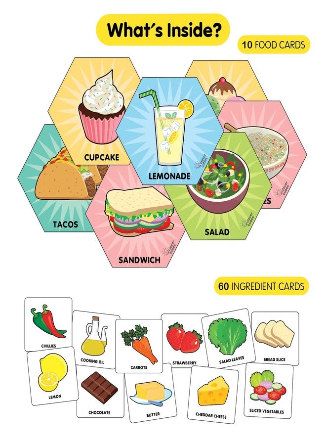 Clever Cubes Food Whiz, Activity Games, Fun Learning Games for Kids, Perfect for Gifts, Multicolour - Image 3