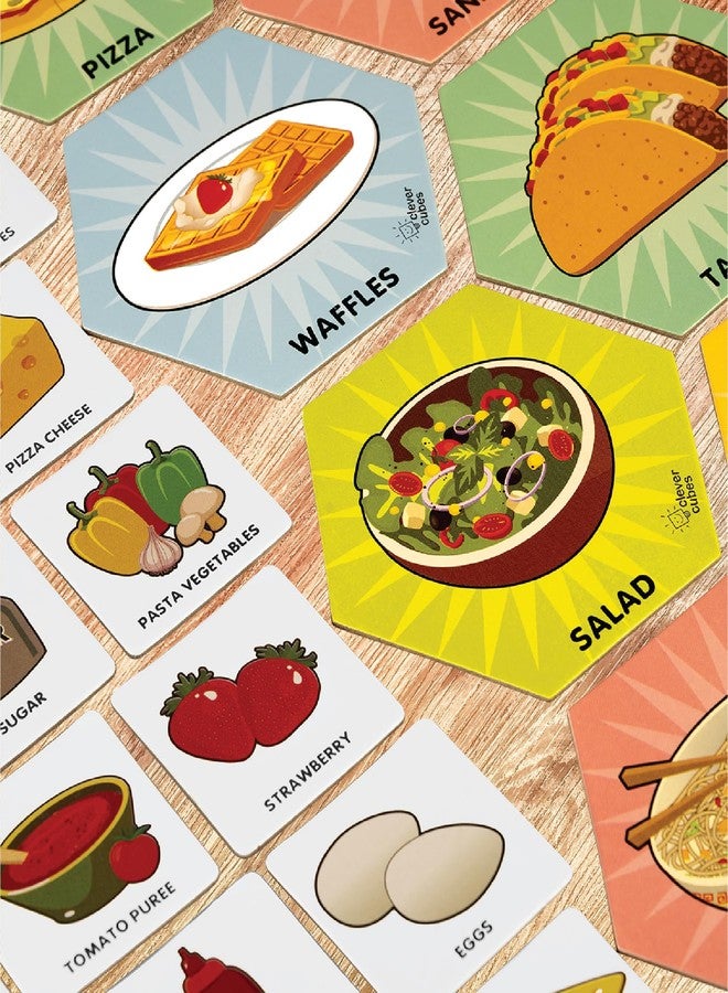 Clever Cubes Food Whiz, Activity Games, Fun Learning Games for Kids, Perfect for Gifts, Multicolour - Image 5