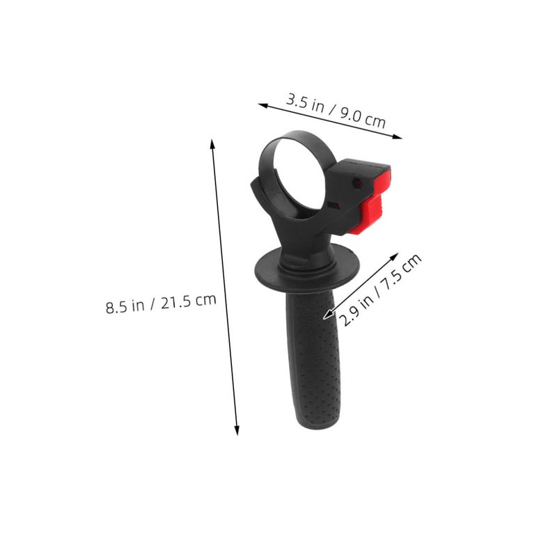 2 Pcs Electric Hammer Side Grip Handle Replacement for Drill Rotary Hammer Comfortable and Versatile - Image 3