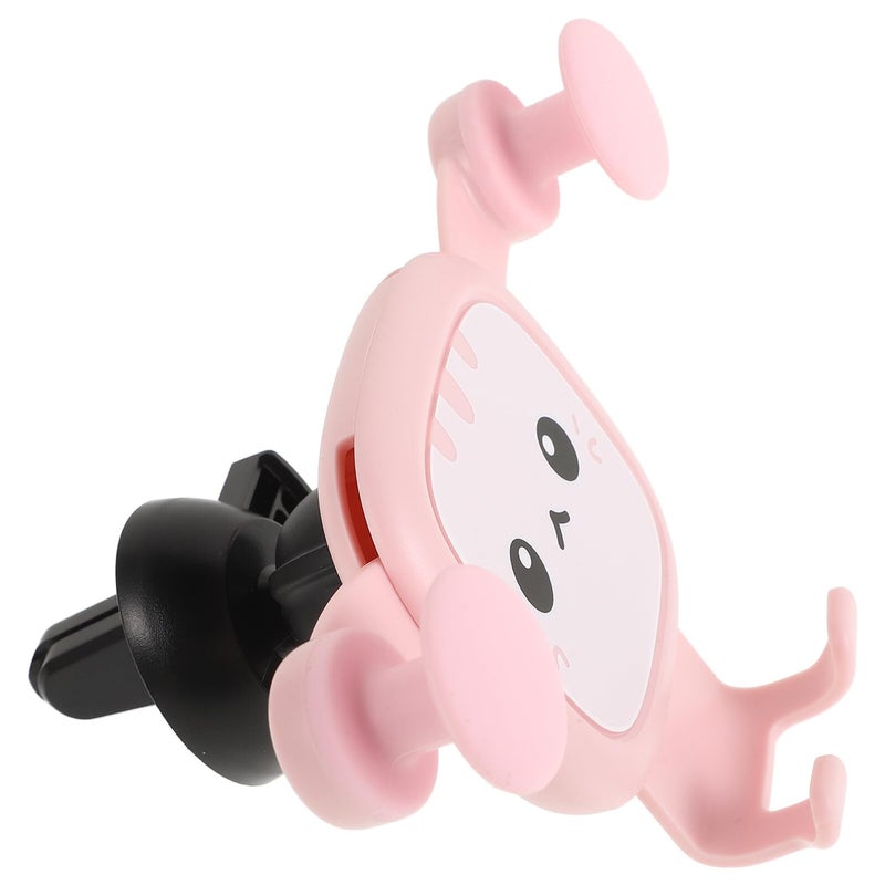 Universal Car Phone Mount Holder Vent Clip Cradle Stable Compatible All Smartphones - Image 2