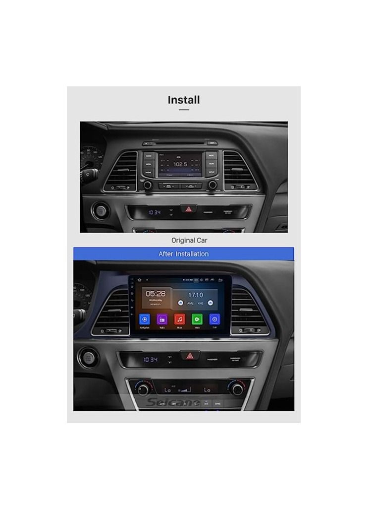 رويال Car Stereo Screen For Hyundai Sonata 2015-2017 Ram 1GB Rom 16GB Auto radio GPS Navigation Head Unit - Image 3