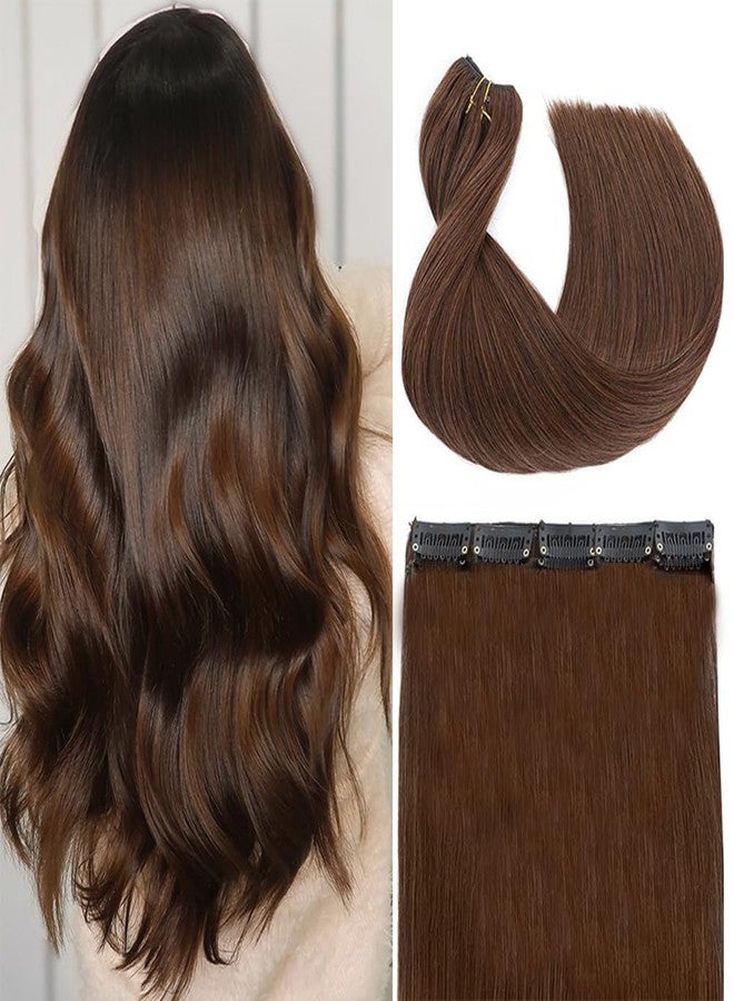 فورين هوليكس وصلات شعر مموجة من فوريين هوليكس، 5 مشابك، للنساء الراغبات في الحصول على شعر مجعد، تغطي ثلاثة أرباع الرأس، شعر مستعار صناعي أسود متدرج اللون مع خصلات فاتحة، بطول 24 بوصة، يتم تثبيته بمشابك. - Image 1