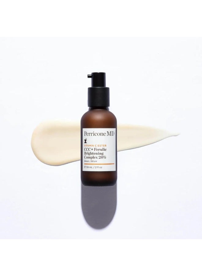 Perricone MD Vitamin C Ester CCC + Ferulic Brightening Complex 20% - for Dull Skin 59ml - Image 4