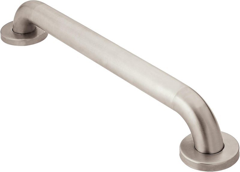 MOEN R8936P Home Care 36-Inch Concealed Screw Bath Safety Bathroom Grab Bar, Peened - Image 1