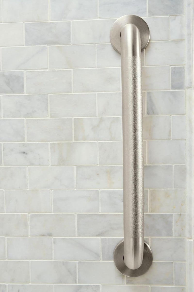 MOEN R8936P Home Care 36-Inch Concealed Screw Bath Safety Bathroom Grab Bar, Peened - Image 4