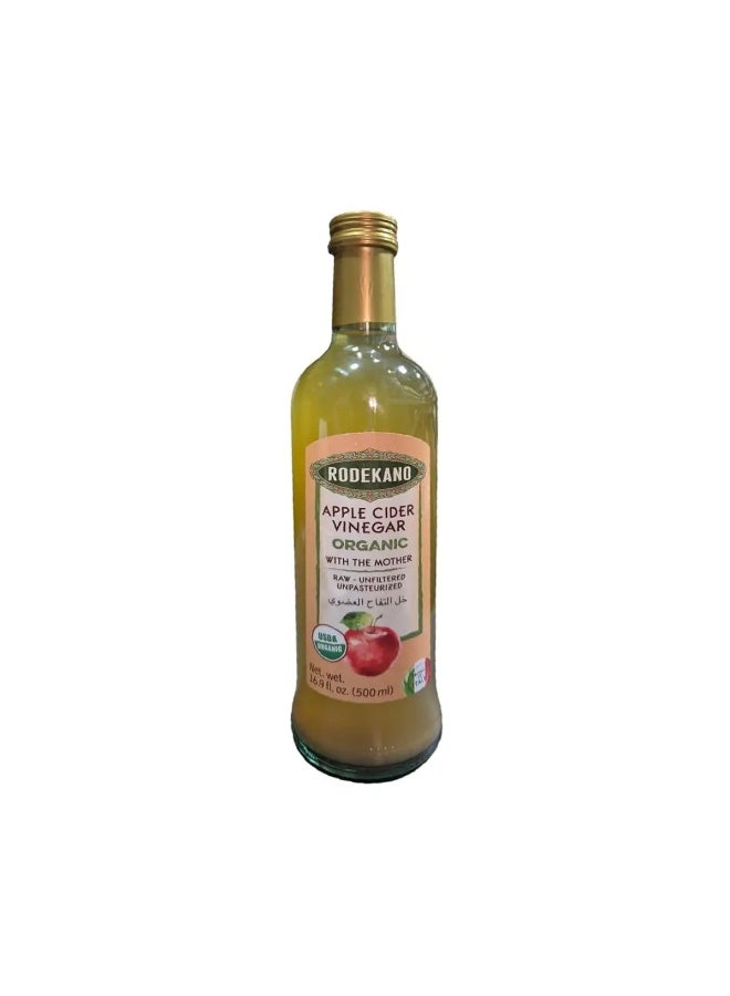 Rodekano Organic Apple Cider Vinegar With Mother 550ml