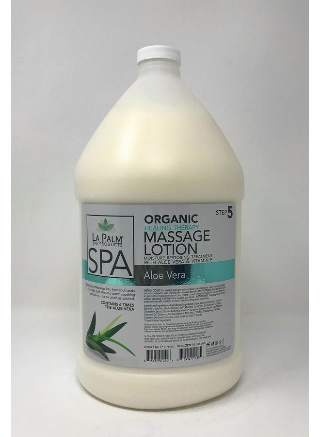 Organic Healing Therapy Massage Lotion 1 Gal (Aloe Vera)