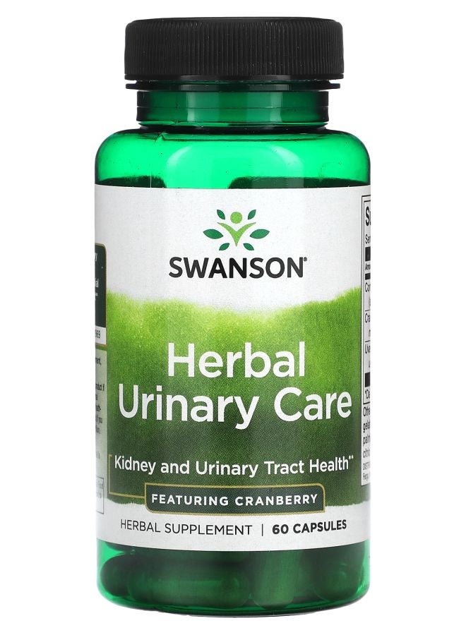 SWANSON رعاية المسالك البولية العشبية 60 كبسولة