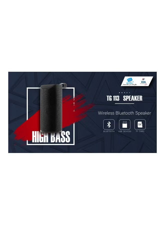 Portable Bluetooth Speaker GT-113 with FM And Micro-SD Card Slot for All Smartphones - Image 4