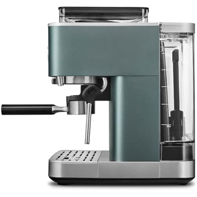 KitchenAid Espresso Collection Semi Automatic Espresso Machine With Burr Grinder  5Kes6551Bjp Juniper - Image 5