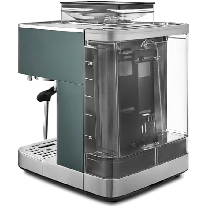 KitchenAid Espresso Collection Semi Automatic Espresso Machine With Burr Grinder  5Kes6551Bjp Juniper - Image 4