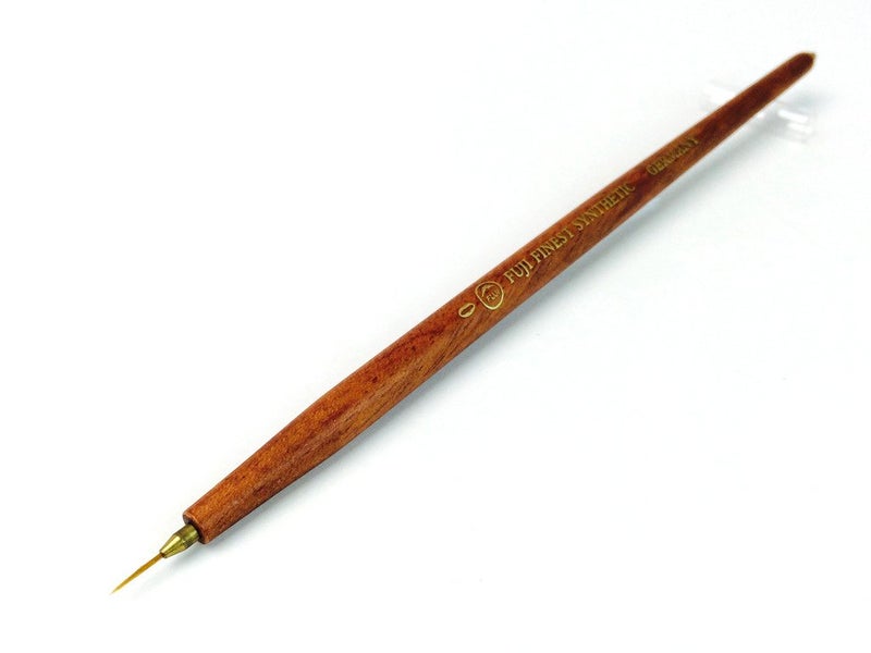 Fuji Fuji Premium Nail Art Pen Brush Painting Drawing Liner Tool Size #0 (Short striper) 