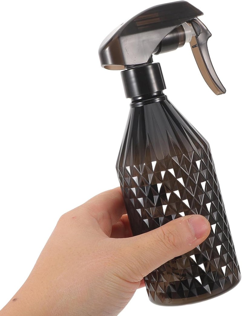 Hairdresser Water Spray Bottle, Continuous Mist Mister, 200ml/6.8oz Lightweight Plastic Spray Bottle for Hair Styling, Barber, Beauty Salon, Black - Image 3