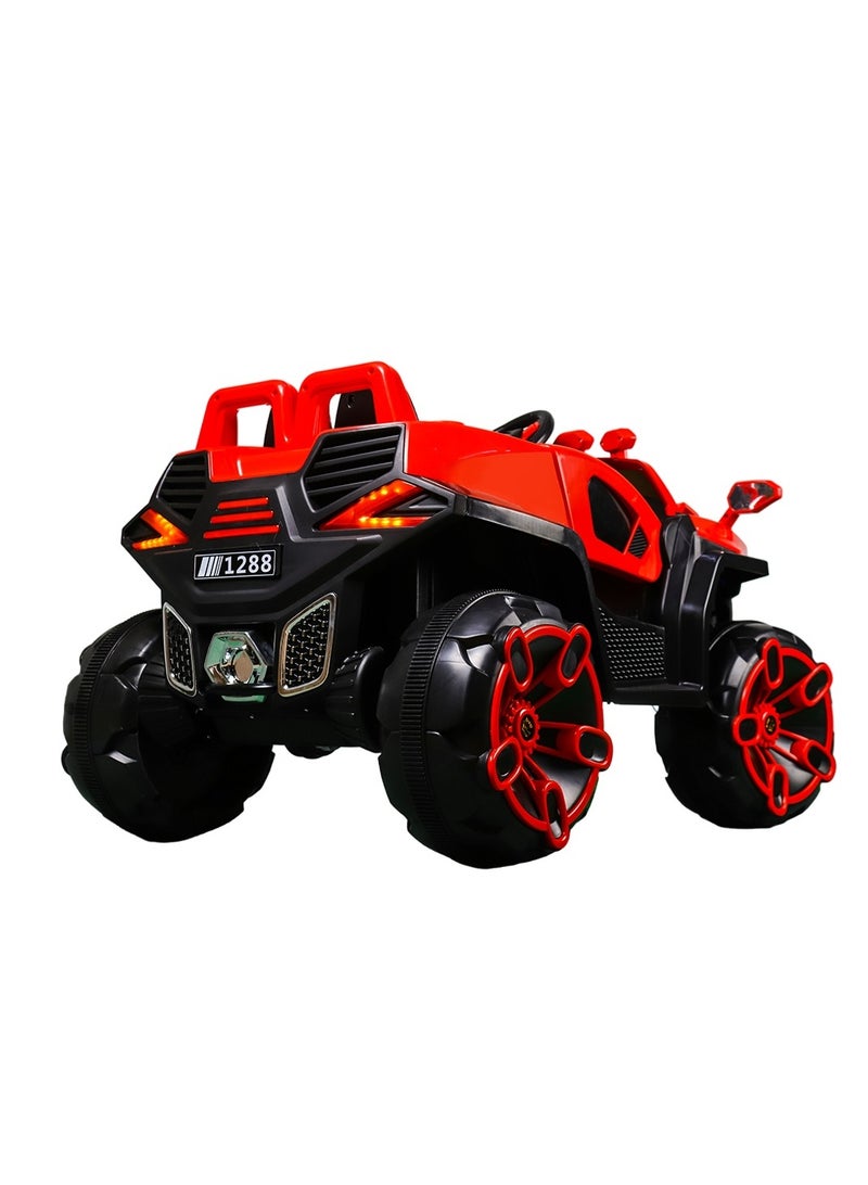 Dream Land Jim Electric Rides on Car for Kids with Remote Control - Red - D-HB137 - Image 5