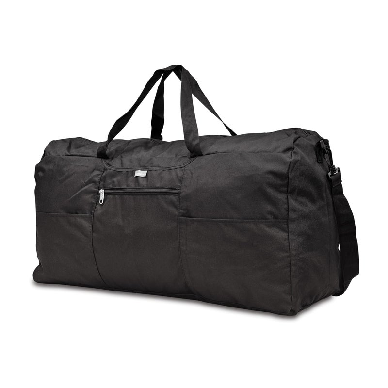 Samsonite Foldaway Packable Duffel Bag, Black, Extra Large - Image 1