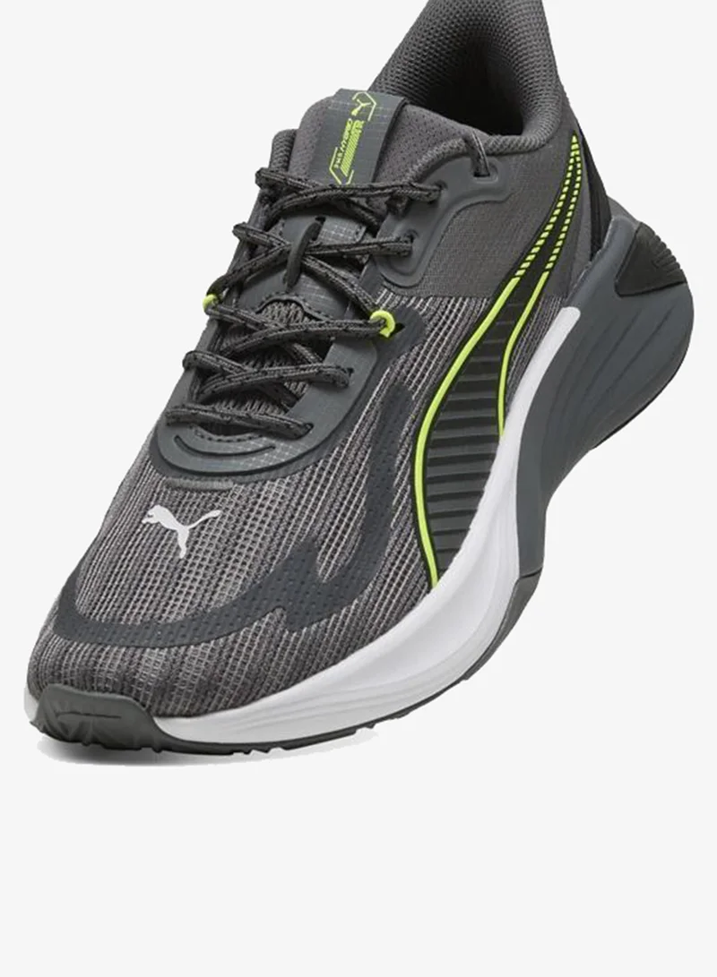 Puma Cool Dark Gray-Cast Iron-Yellow Alert PWR Hybrid Unwavered Training Shoes for Men | Best Price UAE