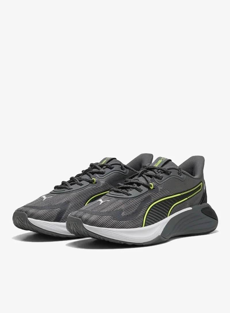 Puma Cool Dark Gray-Cast Iron-Yellow Alert PWR Hybrid Unwavered Training Shoes for Men | Best Price UAE