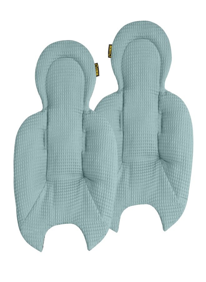 Ukje Swing Insert Rocker Cover Compatible with 4moms mamaRoo 5 Rockaroo Swing, Swing Accessories with Reversible Design, Easy to Install, Handmade in Europe - Jade - Image 1