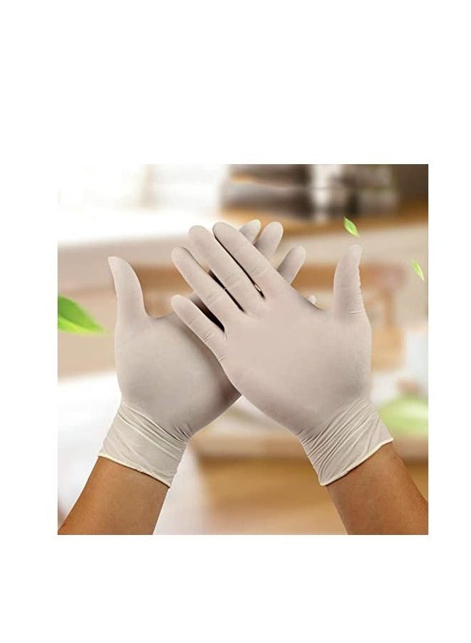 White Gloves - Medium Size - Contains 20 pieces (10 pairs) Superior protection and hygiene