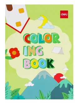 Deli كتاب تلوين تصميم الفواكه مكون من 12 ورقة  - Image 1