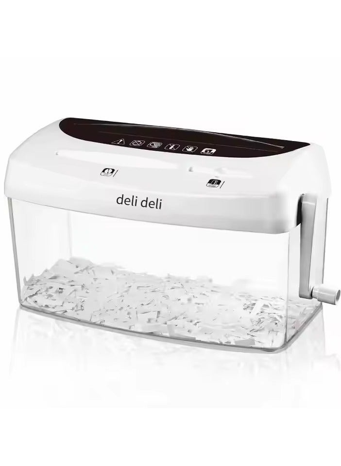 ديلي آلة تقطيع الورق Deli 9935 يدوية، صغيرة، للاستخدام المنزلي، مكتب صغير، ملف تقطيع يدوي للورق مقاس A4 - Image 5