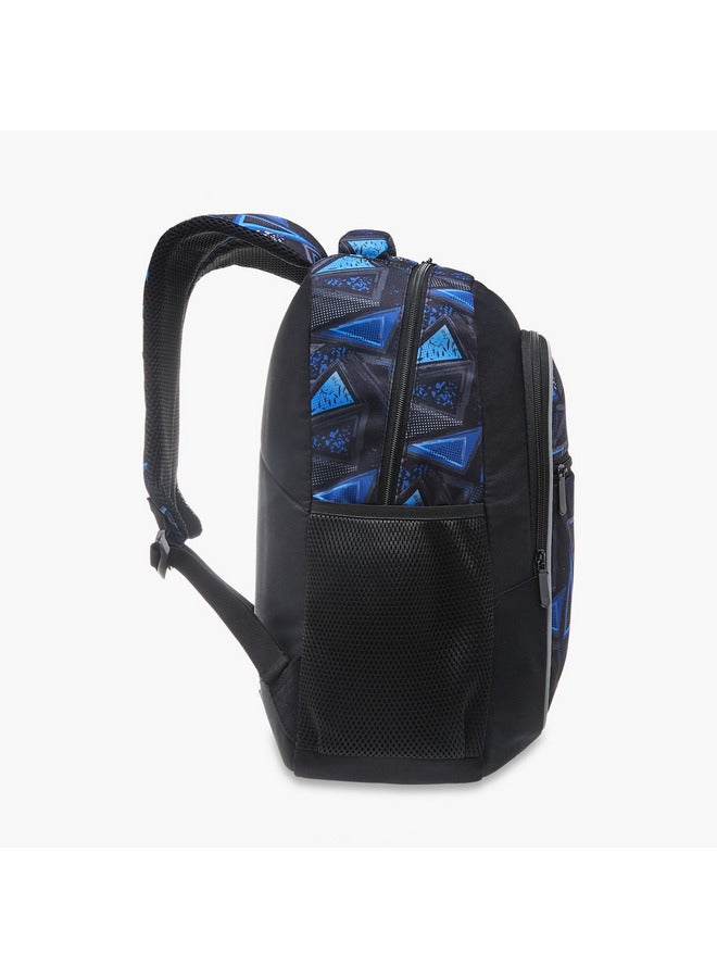 LBL by Shoexpress Boys Printed School Backpack with Lunch Bag and Pencil Pouch - 29x15x42 cm  - Image 4