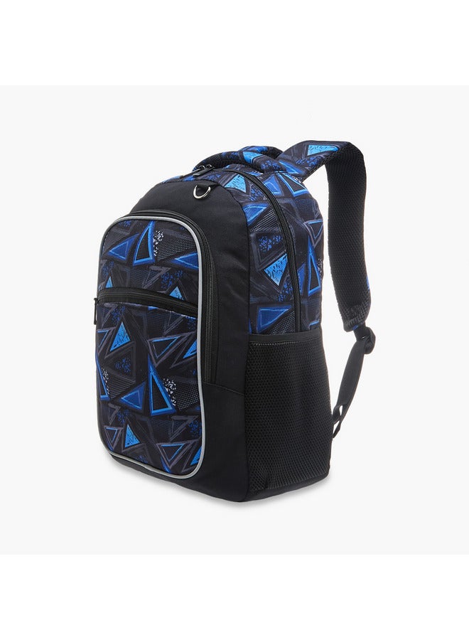 LBL by Shoexpress Boys Printed School Backpack with Lunch Bag and Pencil Pouch - 29x15x42 cm  - Image 3
