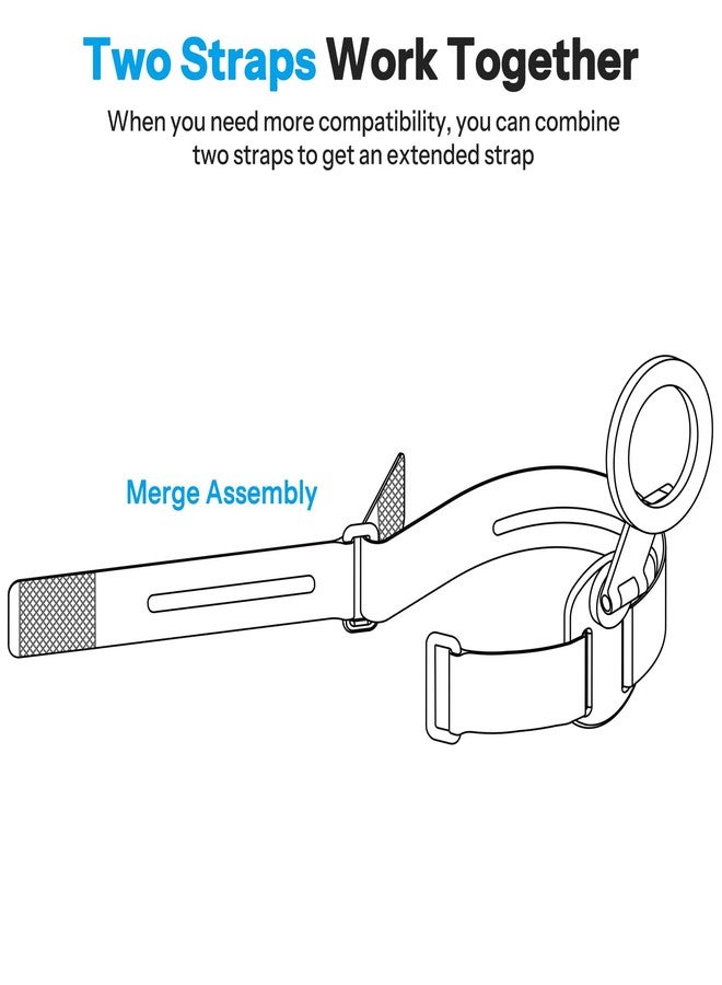 OMOTON Magnetic Phone Holder for Magsafe, 360° Rotation with 2 Velcro Straps, Strong Magnets Compatible with 30oz Stanley 16-64 oz Bottle, Gym Equipment, Steering Wheel & Stroller - Image 5