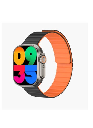 Black/Orange