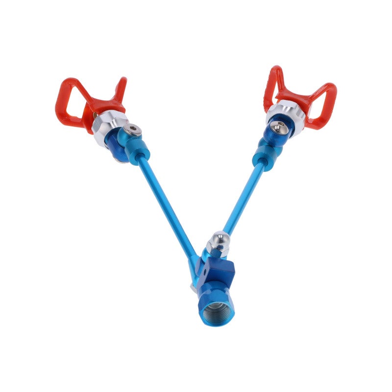Double Nozzle Extension Pole Hard Alloy Airless Paint Spray Gun - Durable Lightweight Design for Titan Wagner Nozzle Holders - Image 4