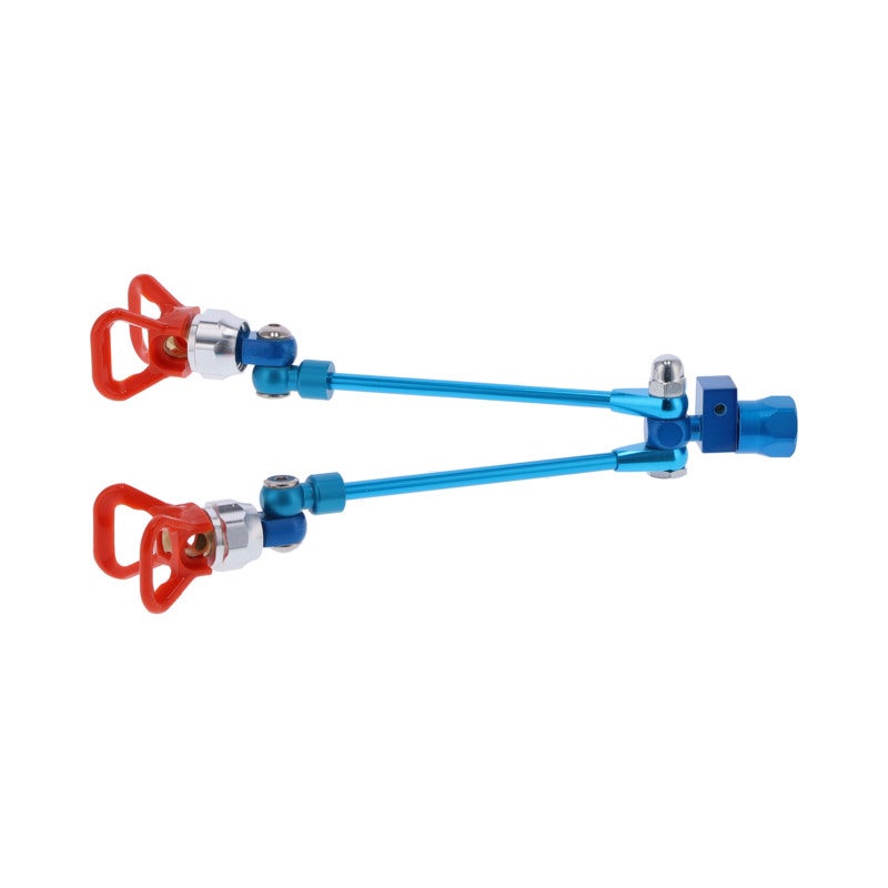 Double Nozzle Extension Pole Hard Alloy Airless Paint Spray Gun - Durable Lightweight Design for Titan Wagner Nozzle Holders - Image 2