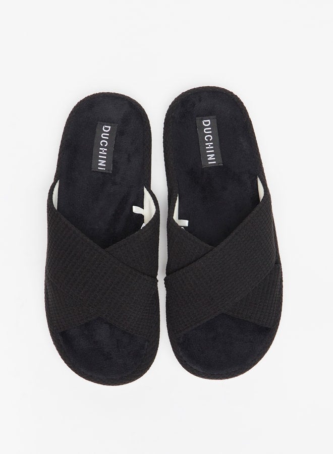 دوتشيني شبشب رجالي منزلي بنقشات - Image 3