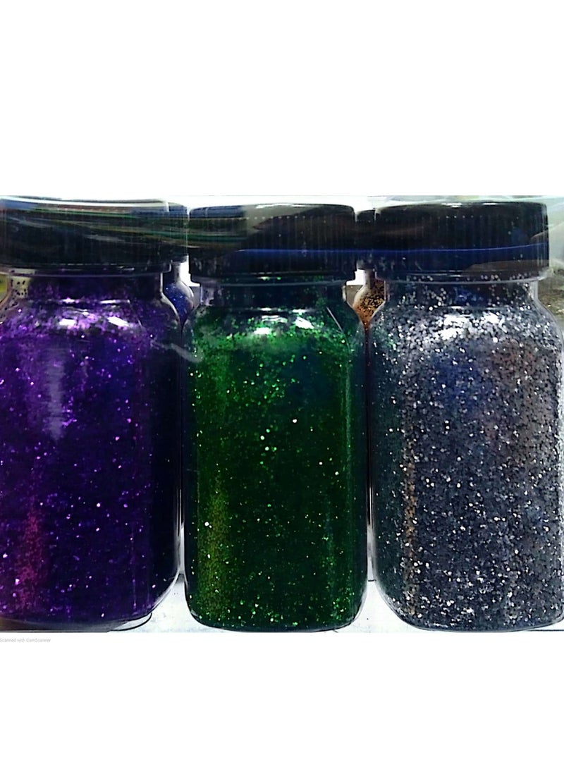 Flamingo GOLD GLITTER BOTTLE PVC BOX 6PIECES - Image 1