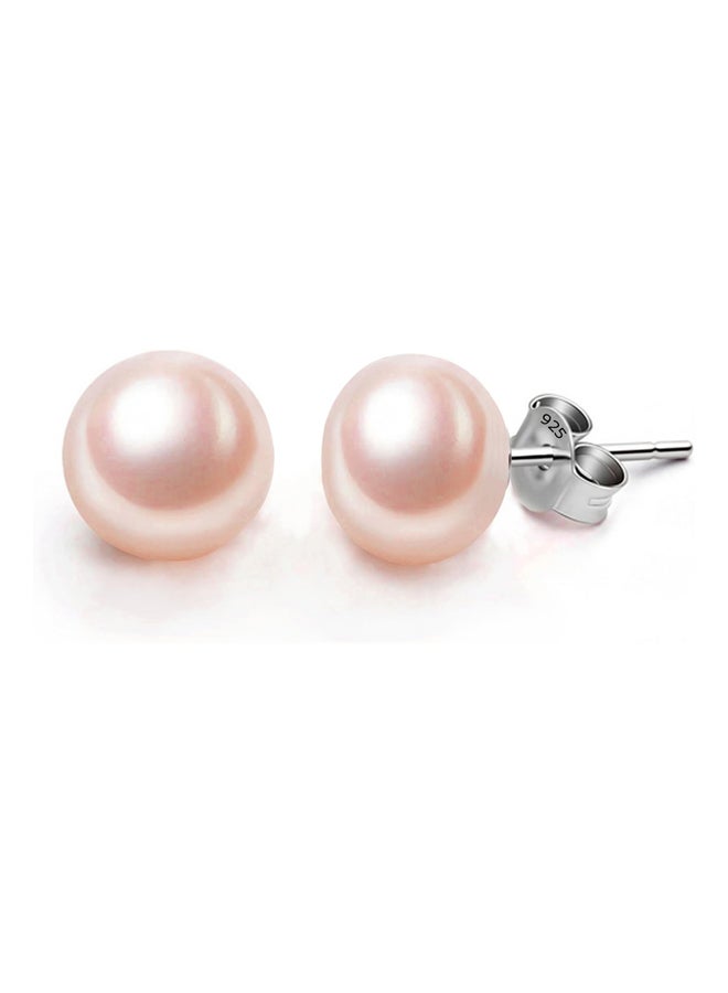 Pearl Stud Earrings  - Image 4