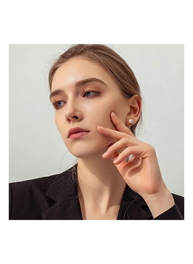 Pearl Stud Earrings  - Image 3