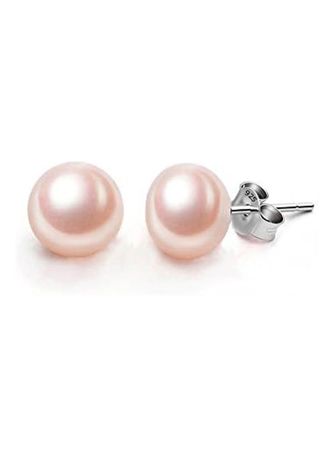 Pearl Stud Earrings  - Image 2