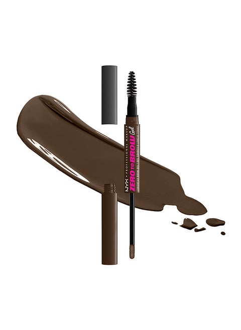 Zero To Brow Longwear Brow Gel - Espresso