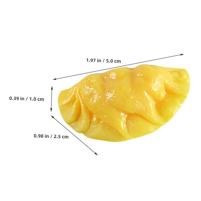Realistic Egg Dumpling Model Set Of 5 High Detail Decorative Food Display - Image 5