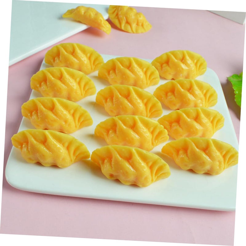 Realistic Egg Dumpling Model Set Of 5 High Detail Decorative Food Display - Image 3