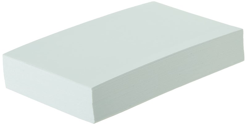 Mead Index Cards, Note Cards, Plain, 100 Count, 3" x 5", White (63352) - Image 1