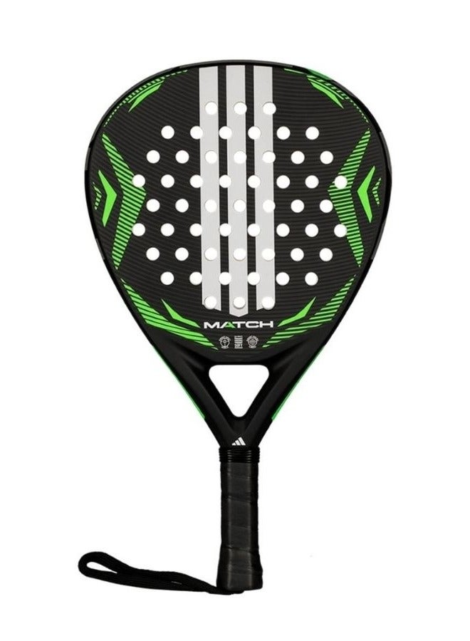 اديداس Adidas Match Black/Green 2026 Padel Racket - Image 1