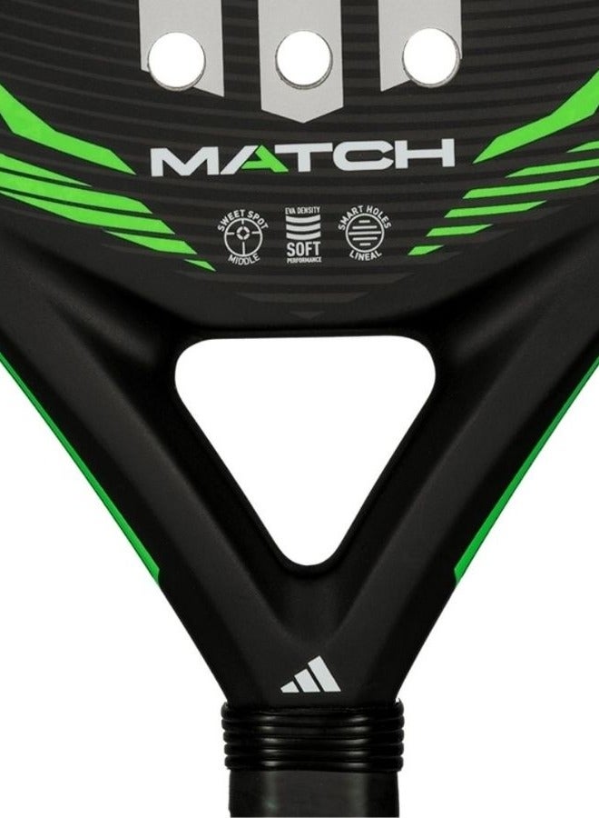 اديداس Adidas Match Black/Green 2026 Padel Racket - Image 5