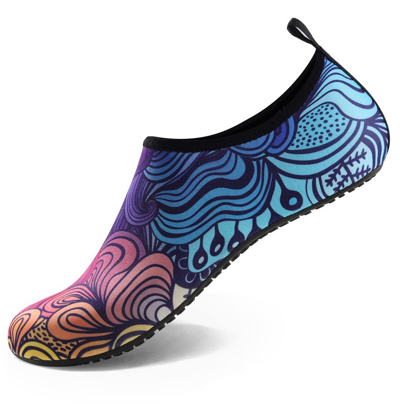 ATHMILE Water Shoes for Women Men Quick-Dry Aqua Socks Swim Beach Barefoot Yoga Exercise Wear Sport Accessories Pool Camping Must Haves Adult Youth Size - Image 1