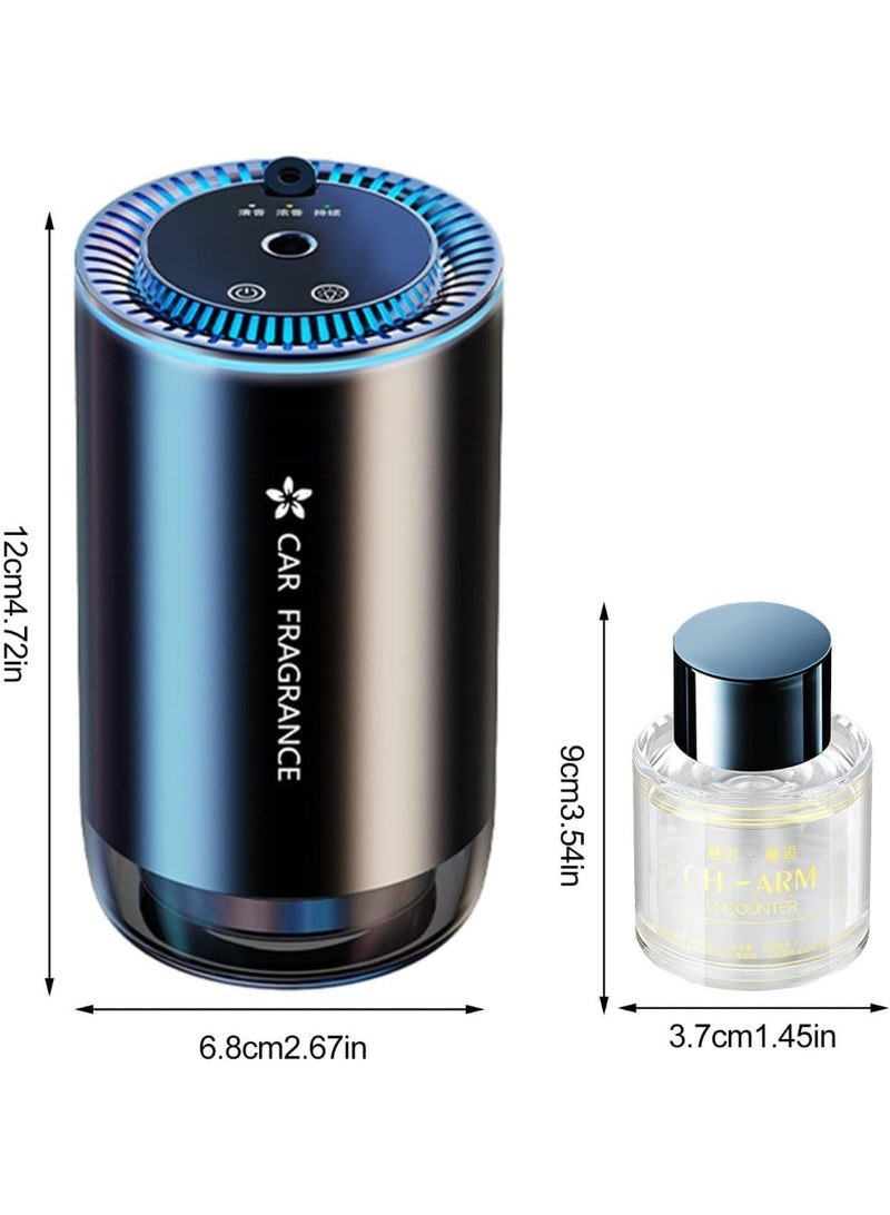 MUNTAQI Car Diffuser Humidifier with Star Projector – 150ml Essential Oil Diffuser with LED Starry Light, Rechargeable Aromatherapy Air Freshener for Car, Home, Bedroom & Office Use - Image 4