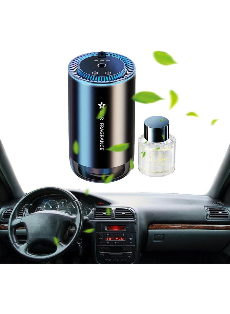 MUNTAQI Car Diffuser Humidifier with Star Projector – 150ml Essential Oil Diffuser with LED Starry Light, Rechargeable Aromatherapy Air Freshener for Car, Home, Bedroom & Office Use - Image 5