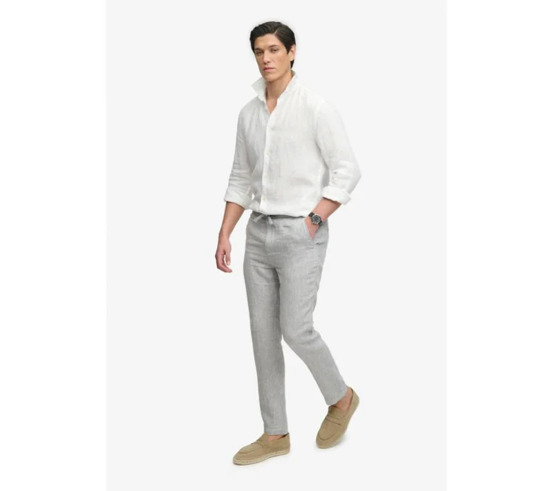 Superdry  Merchant Linen Pant for Men | Best Price UAE
