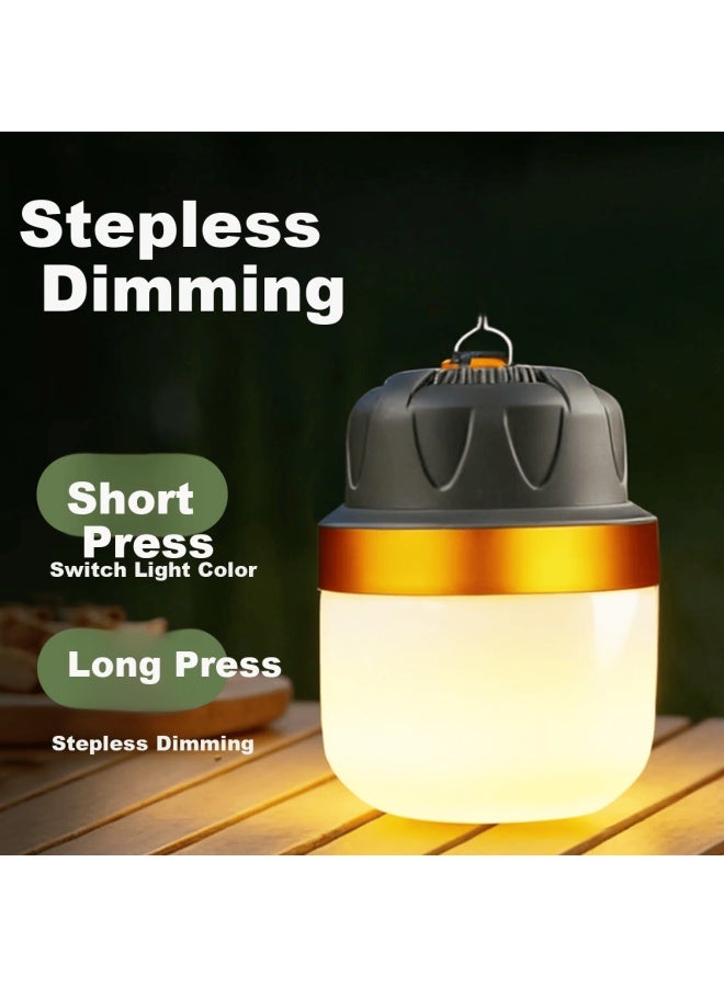 Thermarest Camping Lantern Super Bright Long Battery Life Night Market Stall Power Outage Emergency Outdoor Camping Tent Hanging Rechargeable Light - Image 3