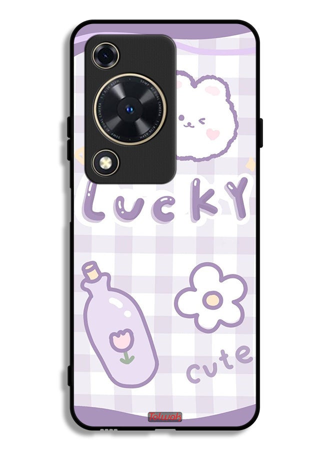 Tolwak Huawei Nova Y72S Protective Case Cover Lucky Cute