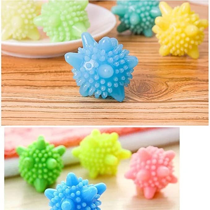 BEKNER Washer Balls Magic EcoFriendly Laundry Scrubbing Balls Solid Colorful Laundry Washing Balls Enhance Your Machine Cleaning Power Pack of 10 Plastic - Image 2